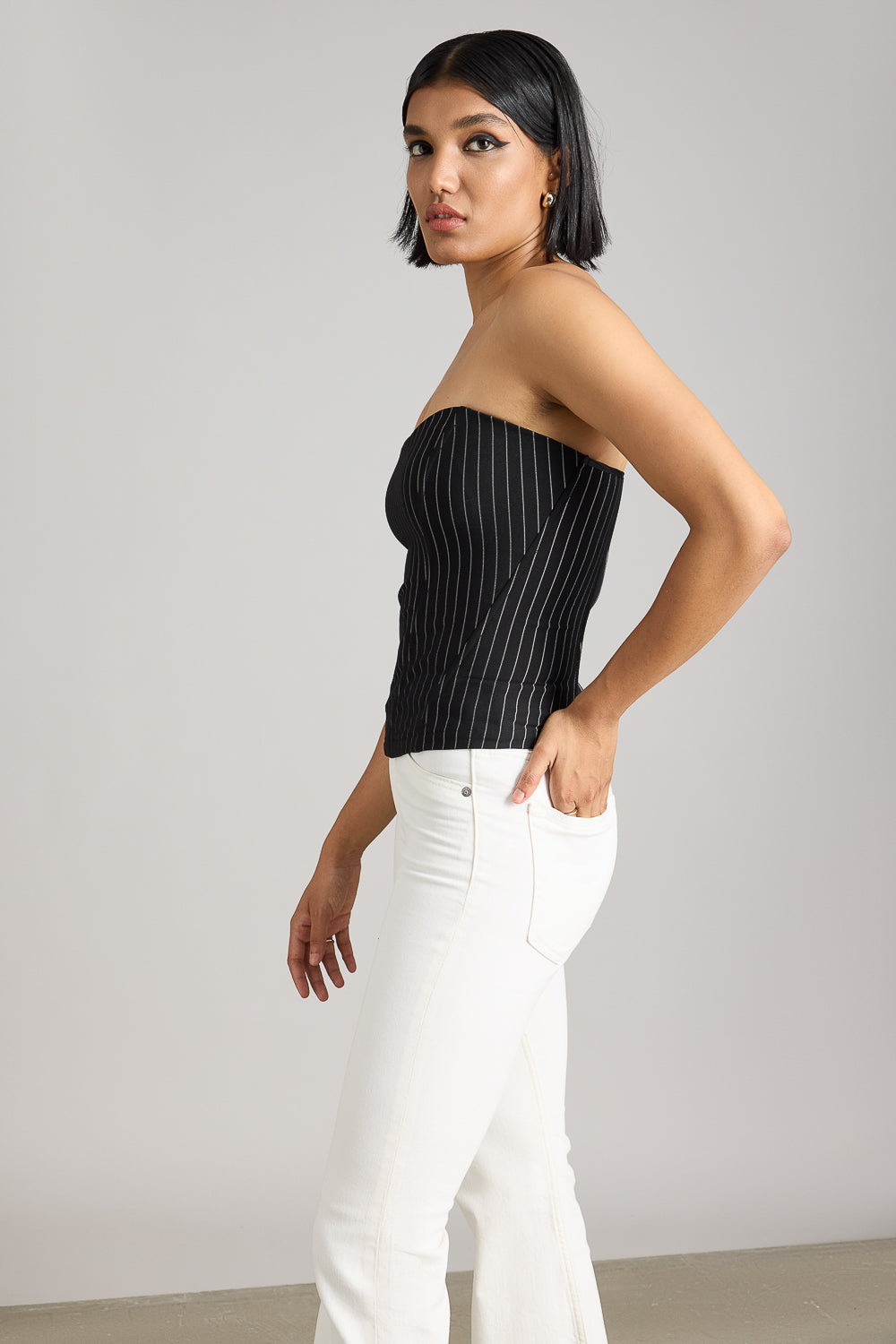 Striped Tube Top