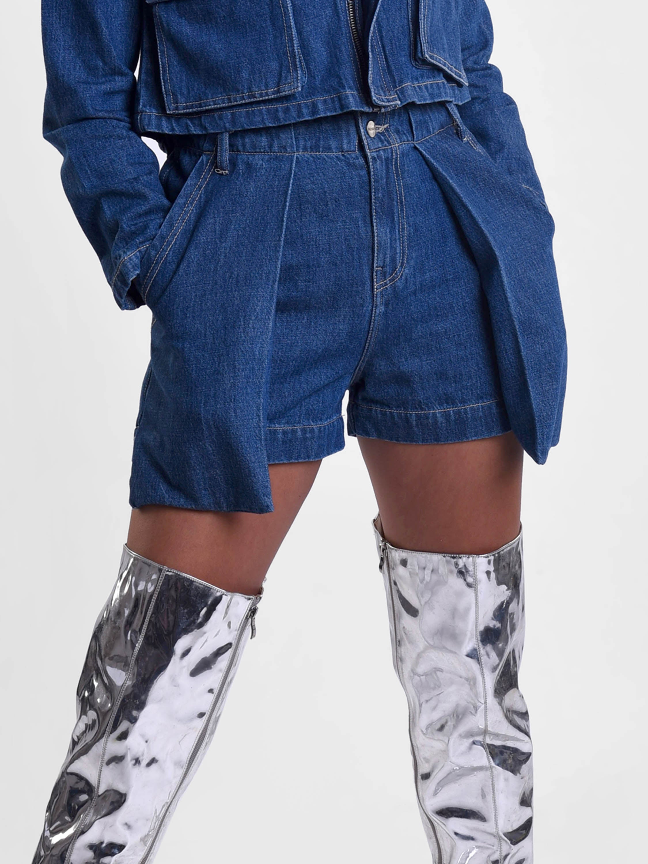 Shorts With Front Flap Pocket