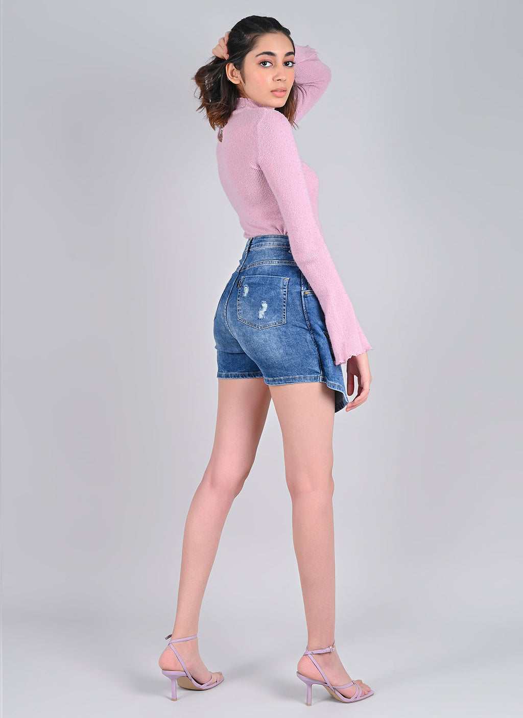 Denim Skort