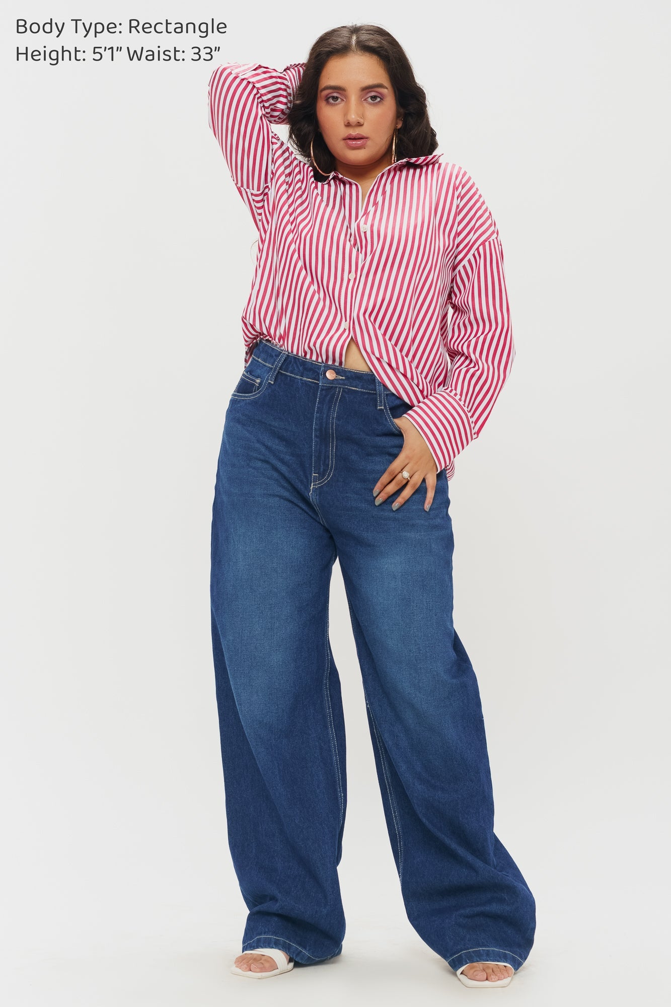 Blue Women's Straight Jeans