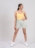 Mint Green Bermuda Shorts