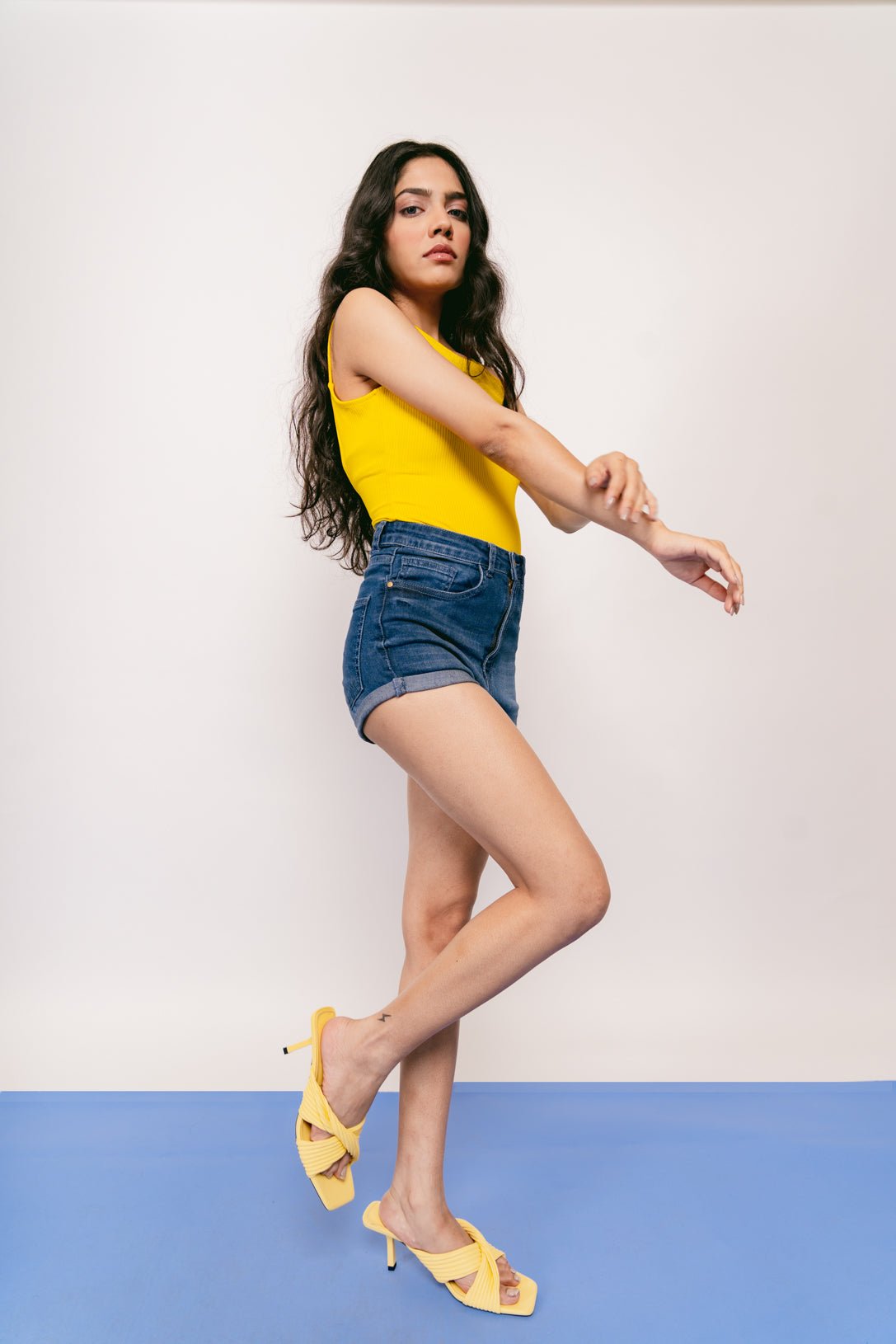 Dark Blue Hot Shorts