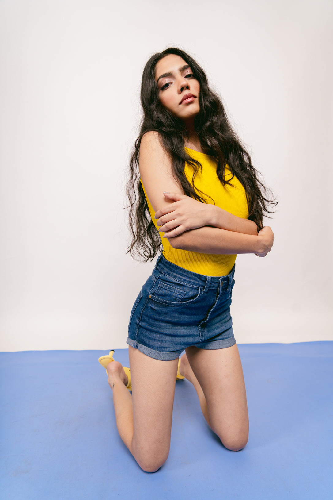 Dark Blue Hot Shorts