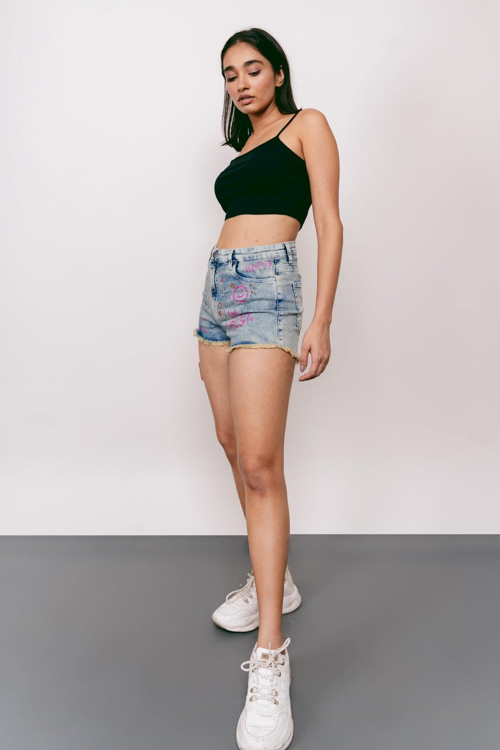 Acid Printed Shorts