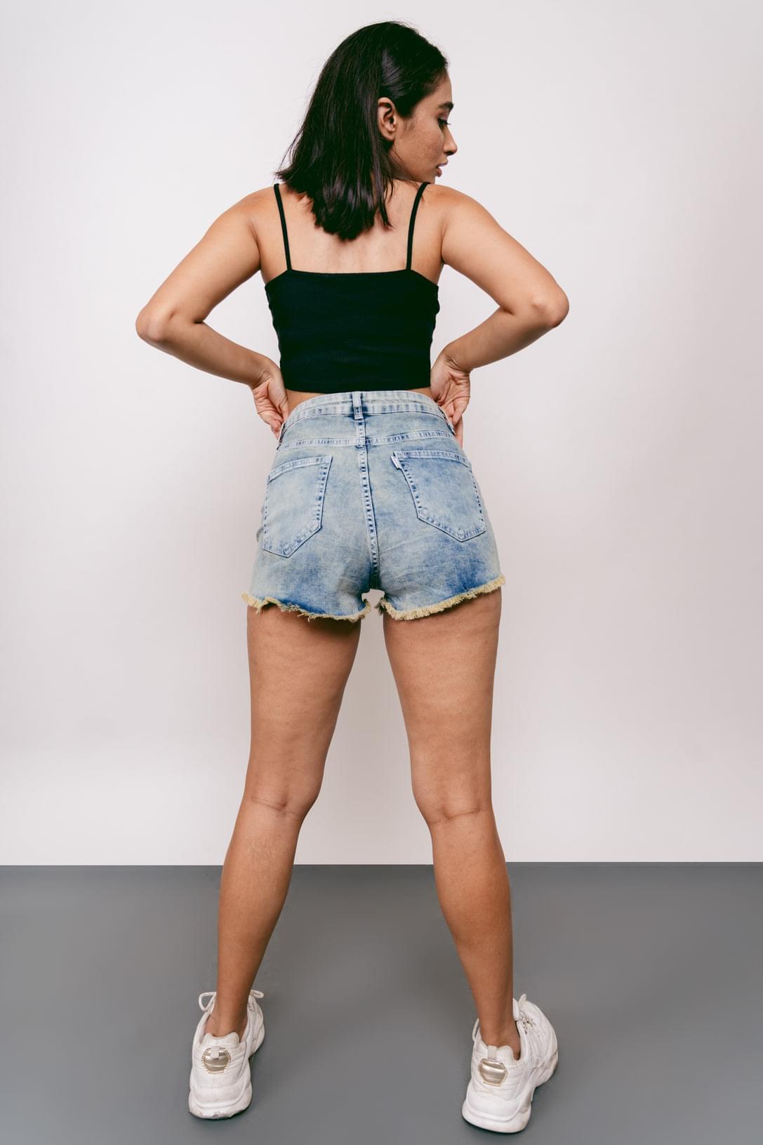 Acid Printed Shorts