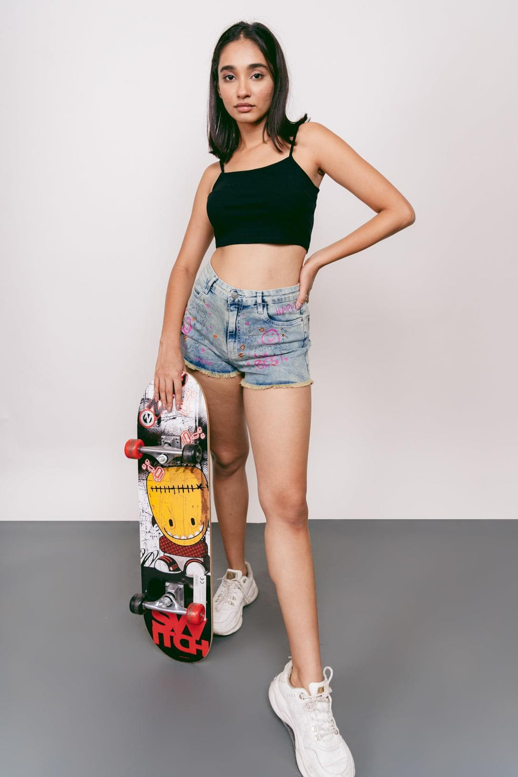 Acid Printed Shorts