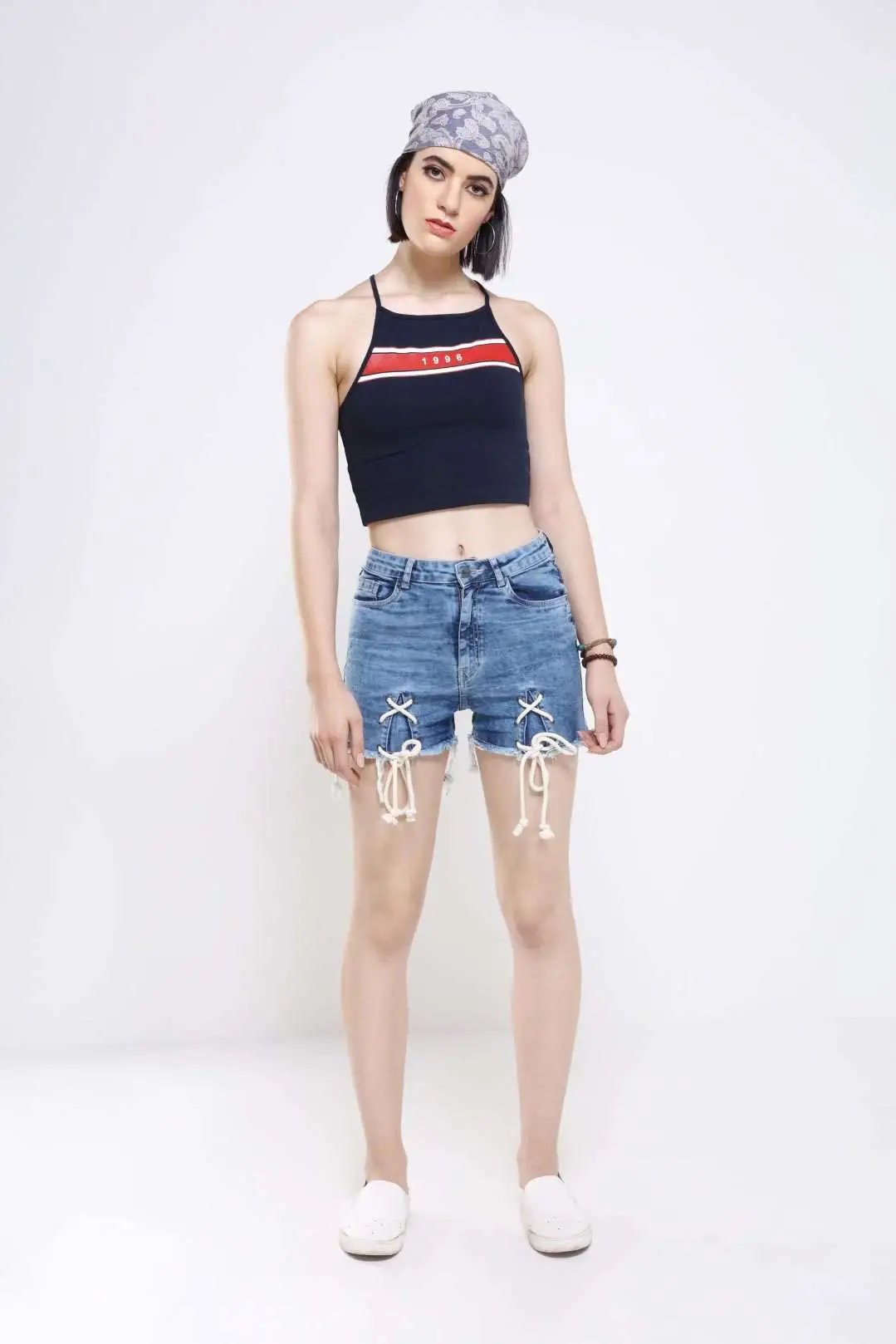 High Waist Denim Hot Shorts