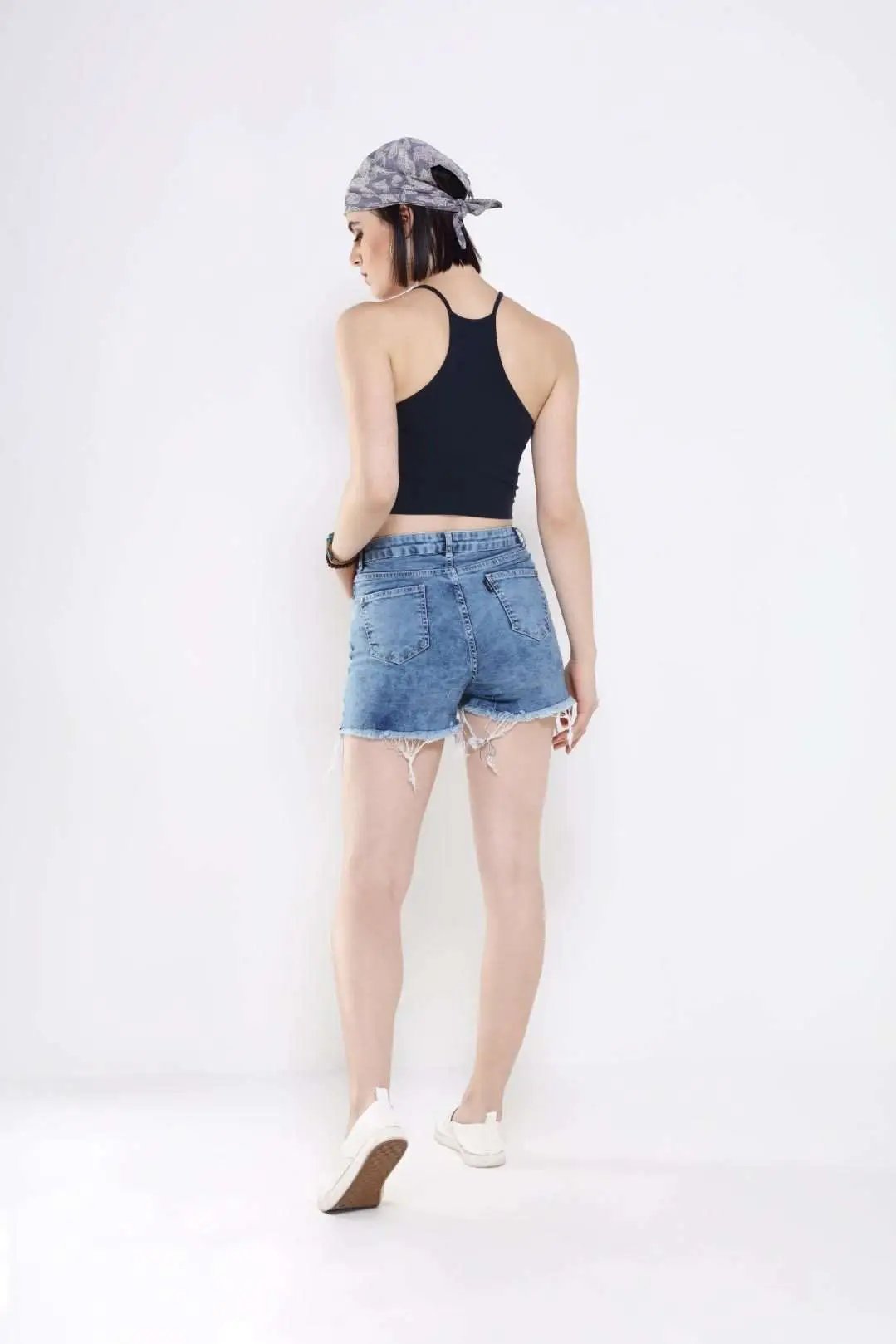 High Waist Denim Hot Shorts