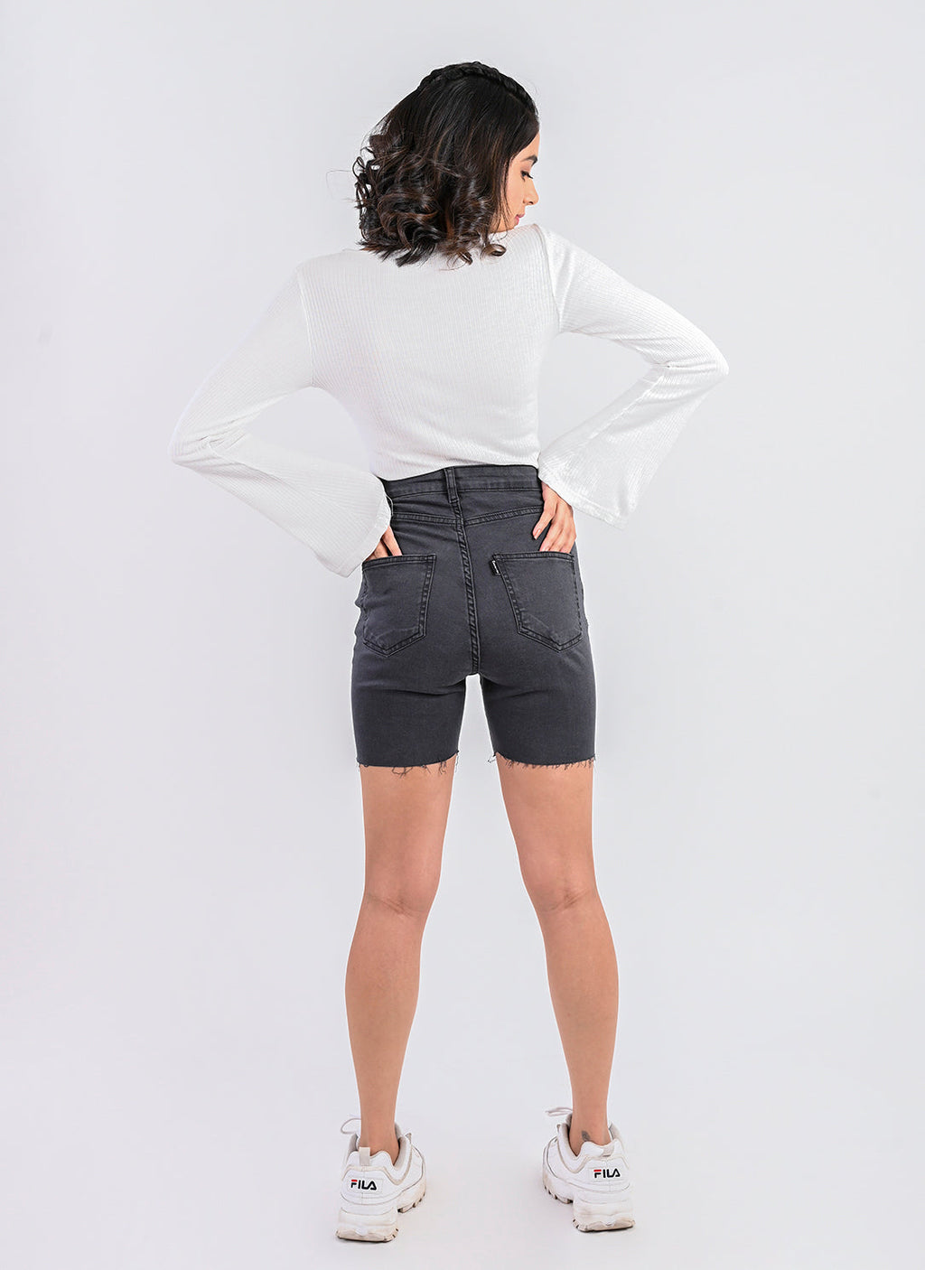 Grey Bermuda Shorts