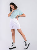 White Bermuda Shorts