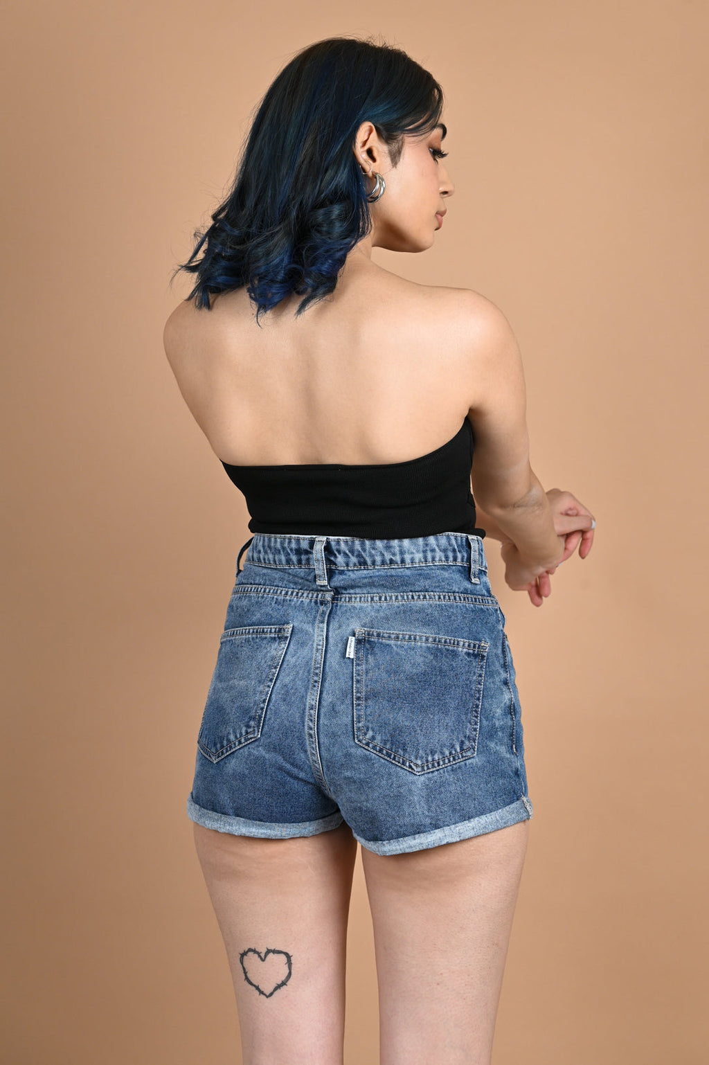 Mid Blue Shorts