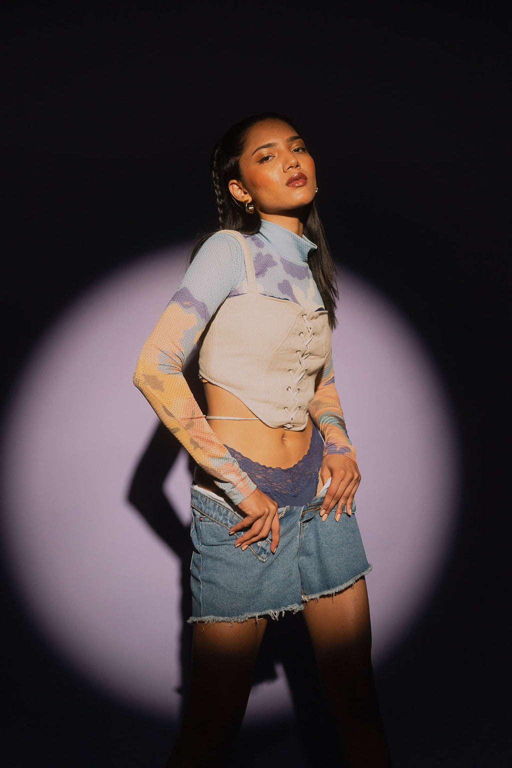 Vintage Blue Shorts