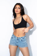 Acid Mid Blue Shorts