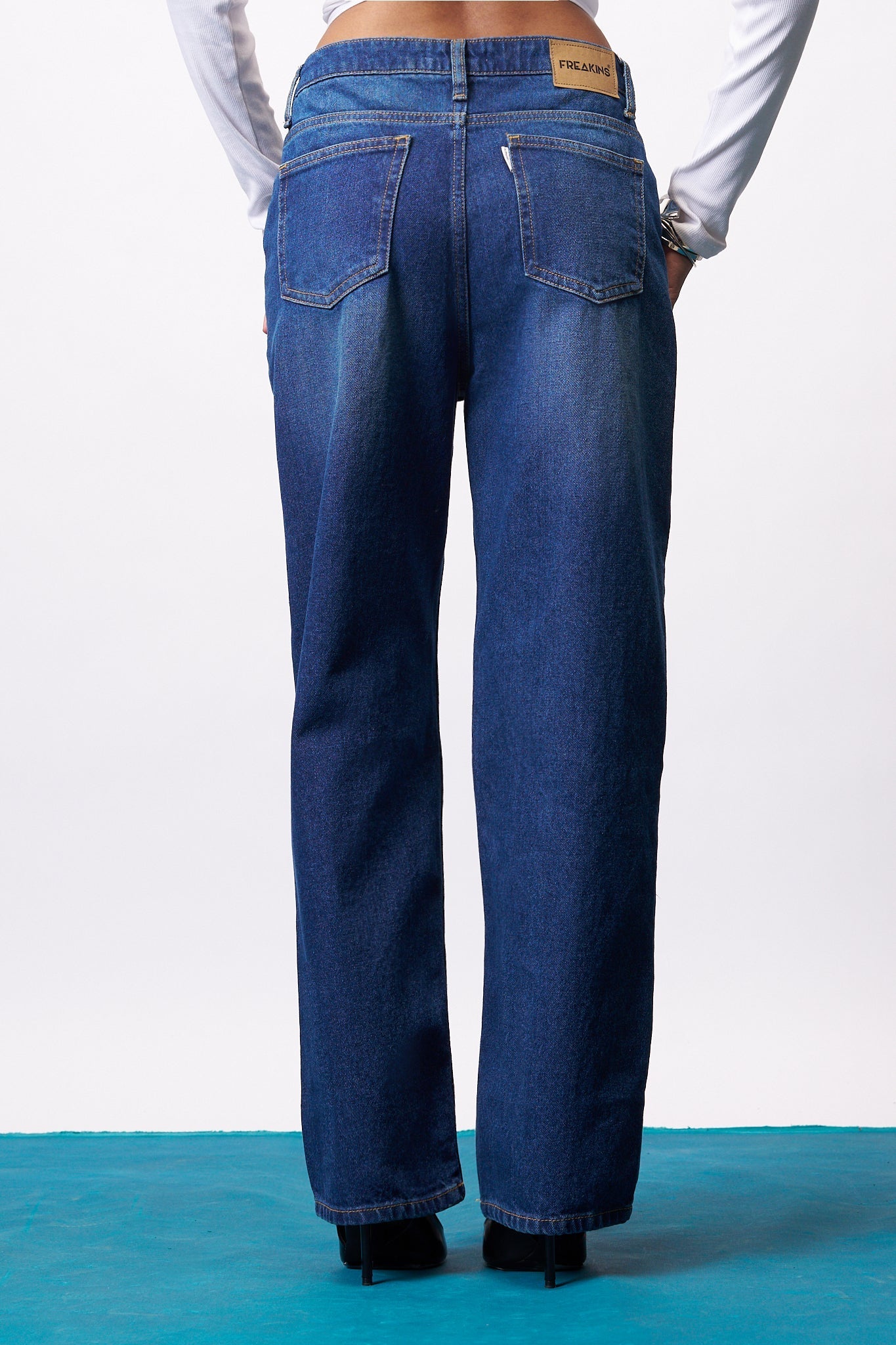 Maytime Blue Straight Jeans